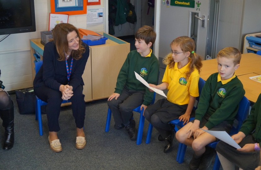 Gillian in the School Council