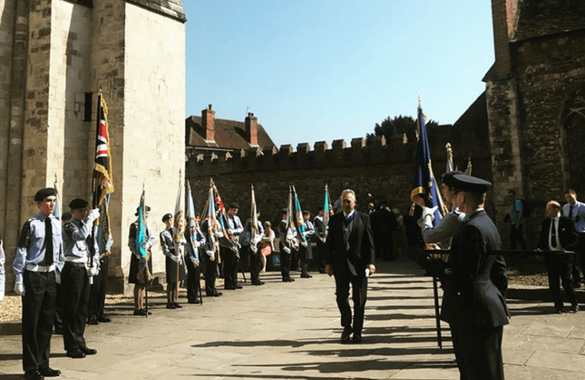 RAF cadet precession 