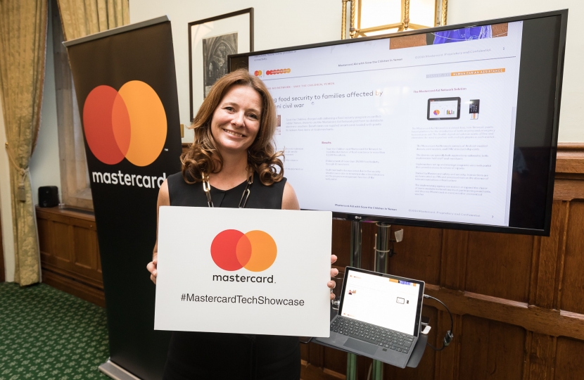 GIllian at Mastercard Tech Showcase