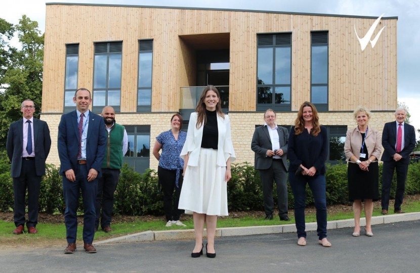 Group at Wiltshire College upgrade opening 