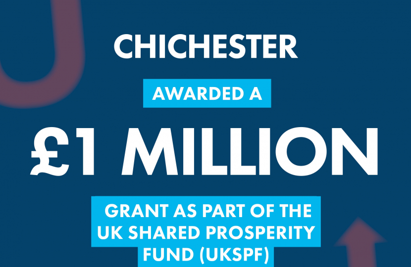 Chichester UKSPF £1m Graphic