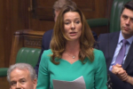 Gillian doing maiden speech 