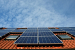 Roof with Solar Panels