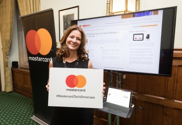 GIllian at Mastercard Tech Showcase