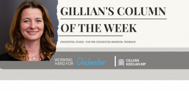 Gillian's Column of the week