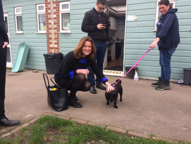 Gillian at RSPCA 